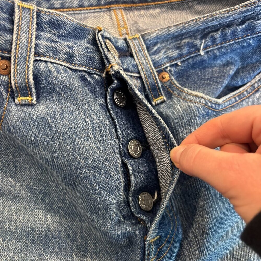 Levi's® Premium Wedgie Straight Ankle Women's Jeans. - Picture 4 of 9